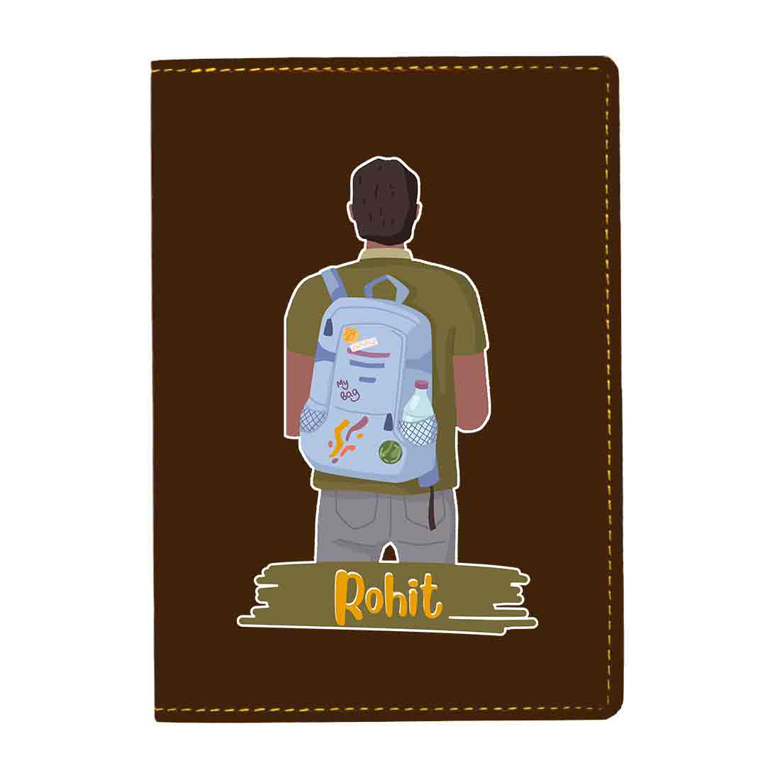 Passport Holder for Men PU Leather Custom Covers for Passports - Image 23