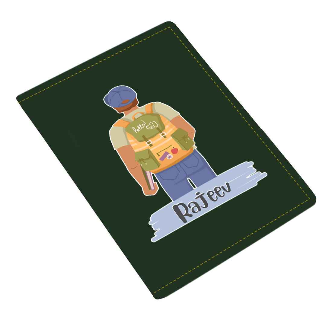 Passport Holder for Men PU Leather Custom Covers for Passports - Image 29