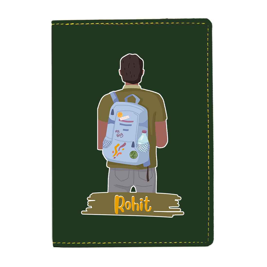 Passport Holder for Men PU Leather Custom Covers for Passports - Image 32