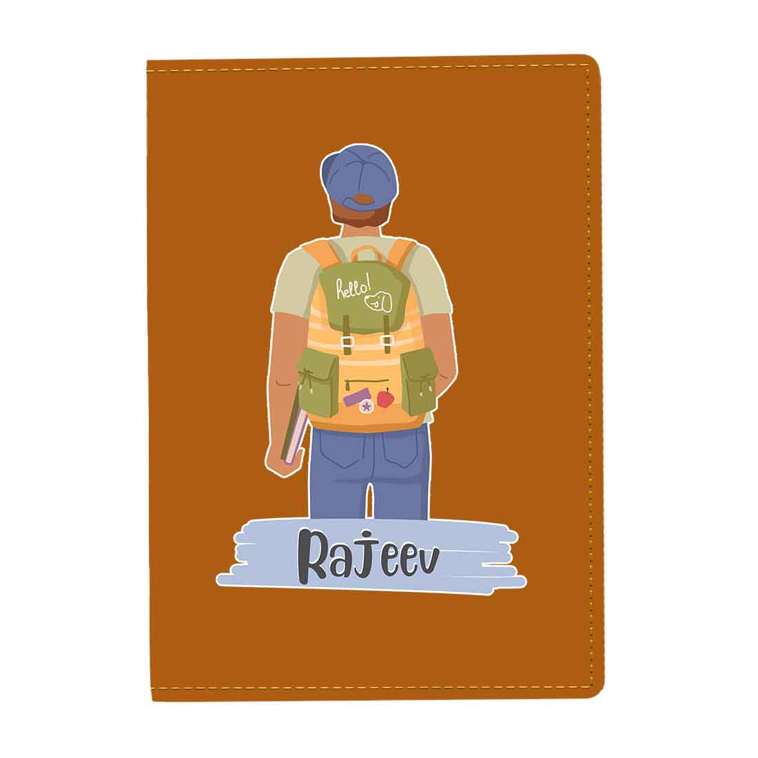 Passport Holder for Men PU Leather Custom Covers for Passports - Image 37