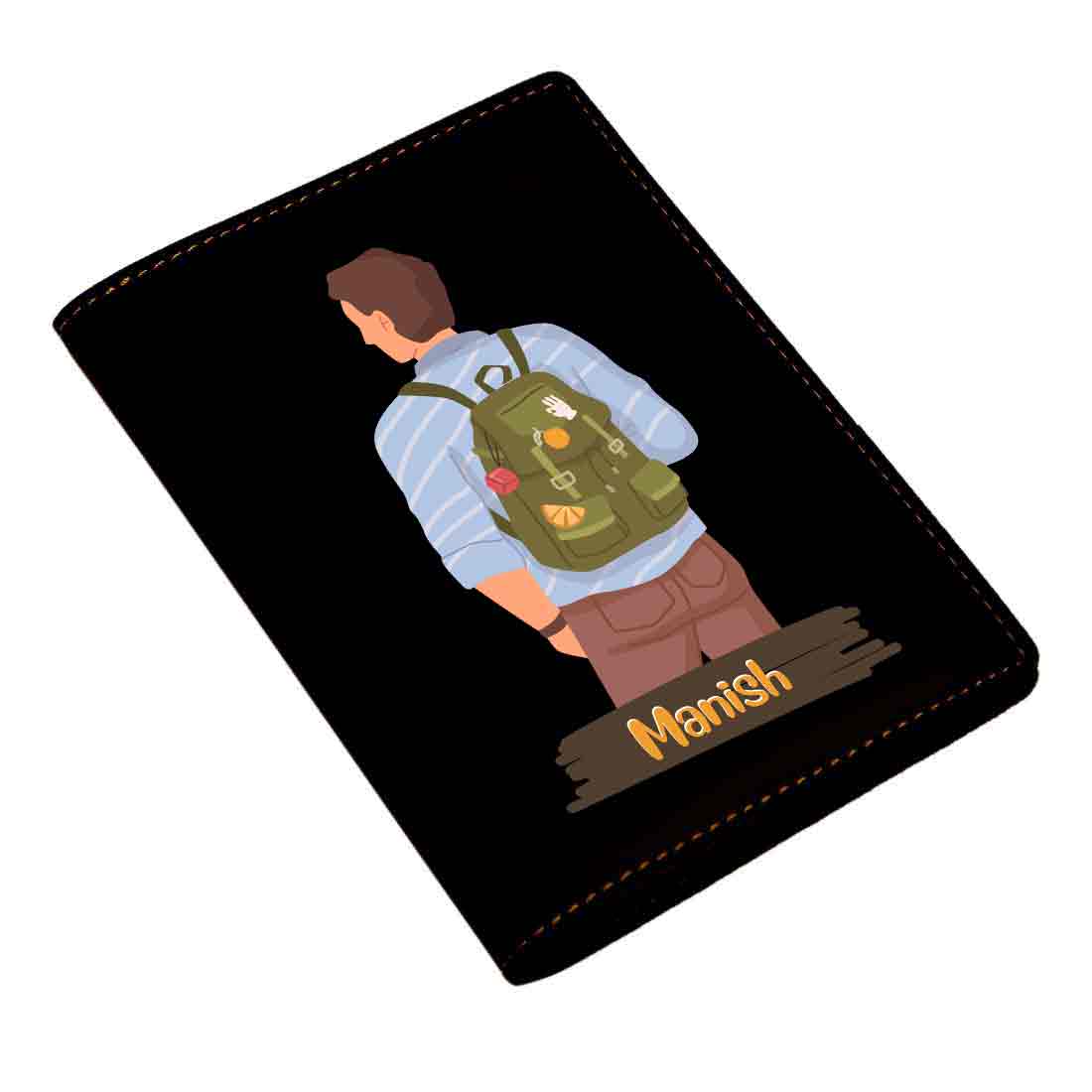 Passport Holder for Men PU Leather Custom Covers for Passports - Image 49