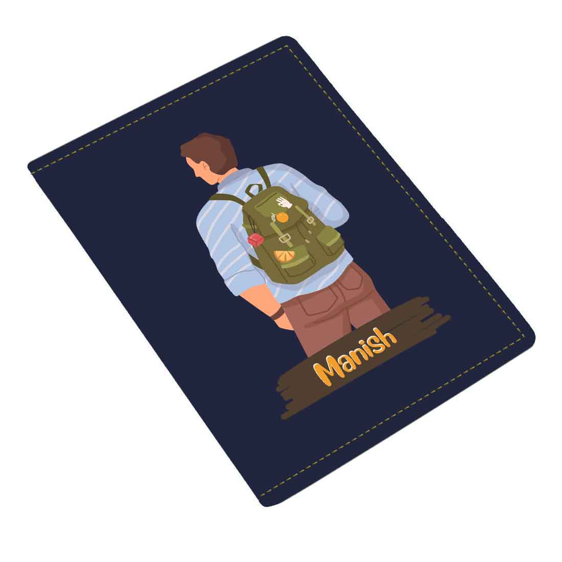 Passport Holder for Men PU Leather Custom Covers for Passports - Image 54