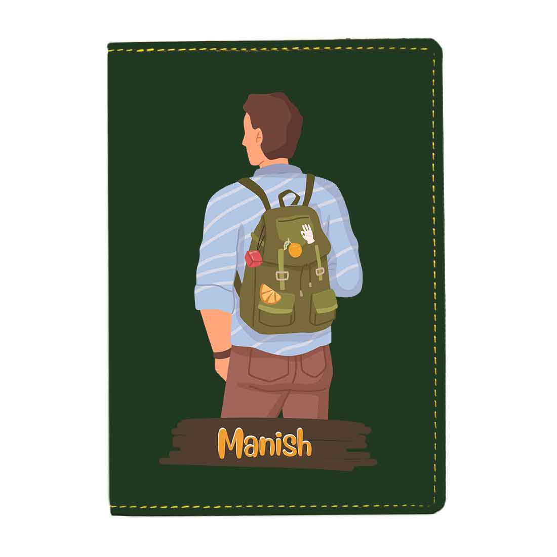 Passport Holder for Men PU Leather Custom Covers for Passports - Image 61