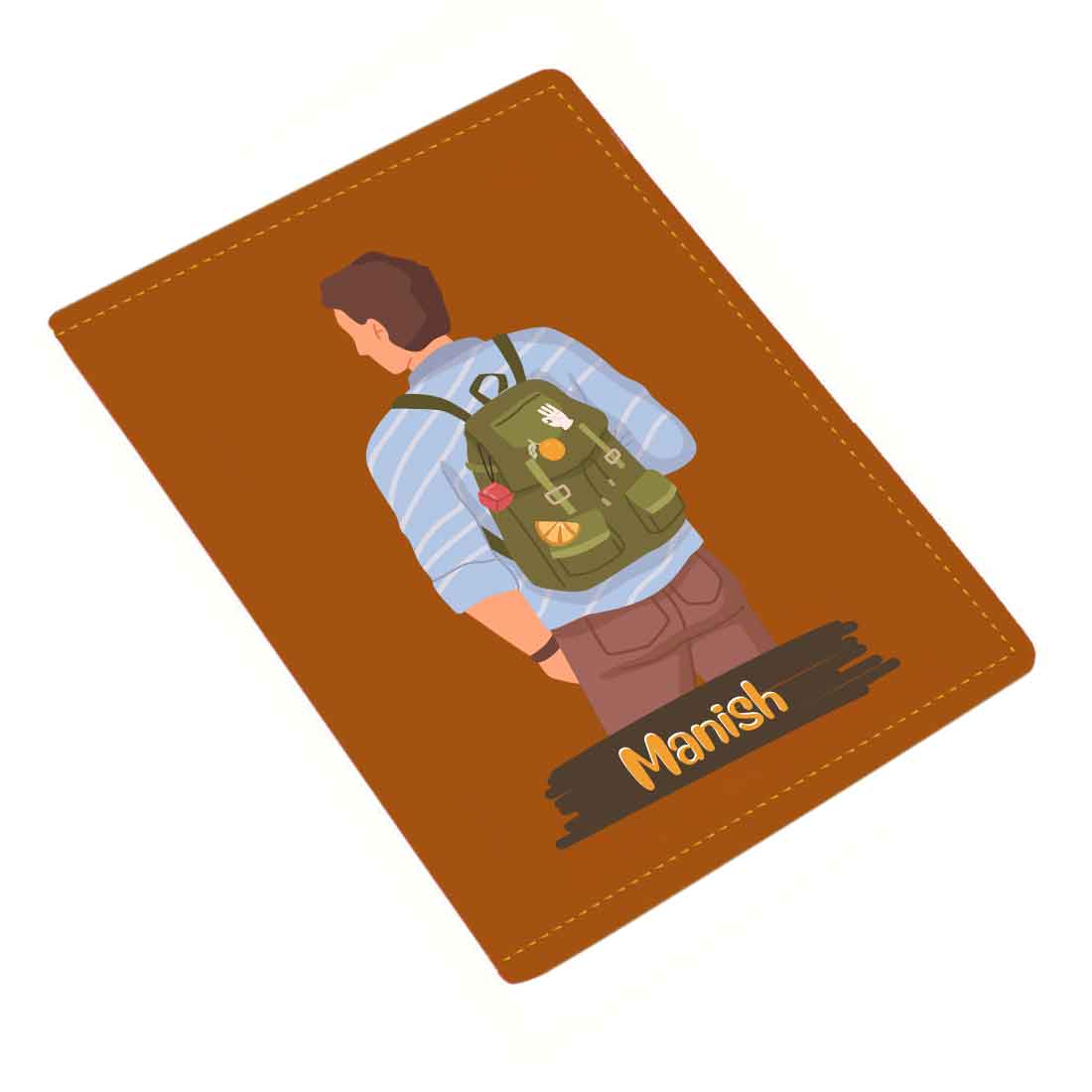 Passport Holder for Men PU Leather Custom Covers for Passports - Image 67