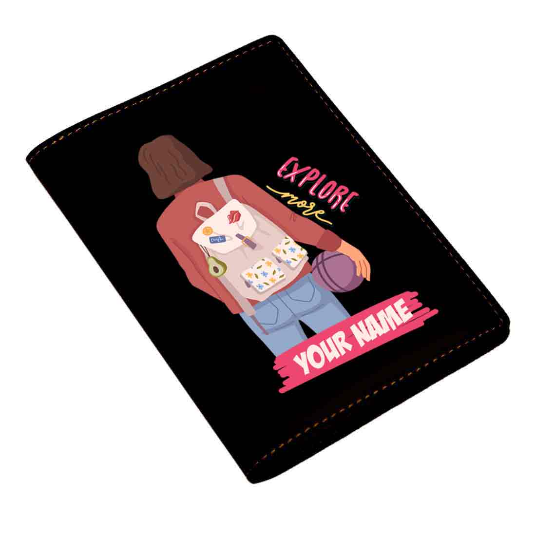 Passport Holder Women Faux Leather Custom Covers for Passports-Just Going - Image 17