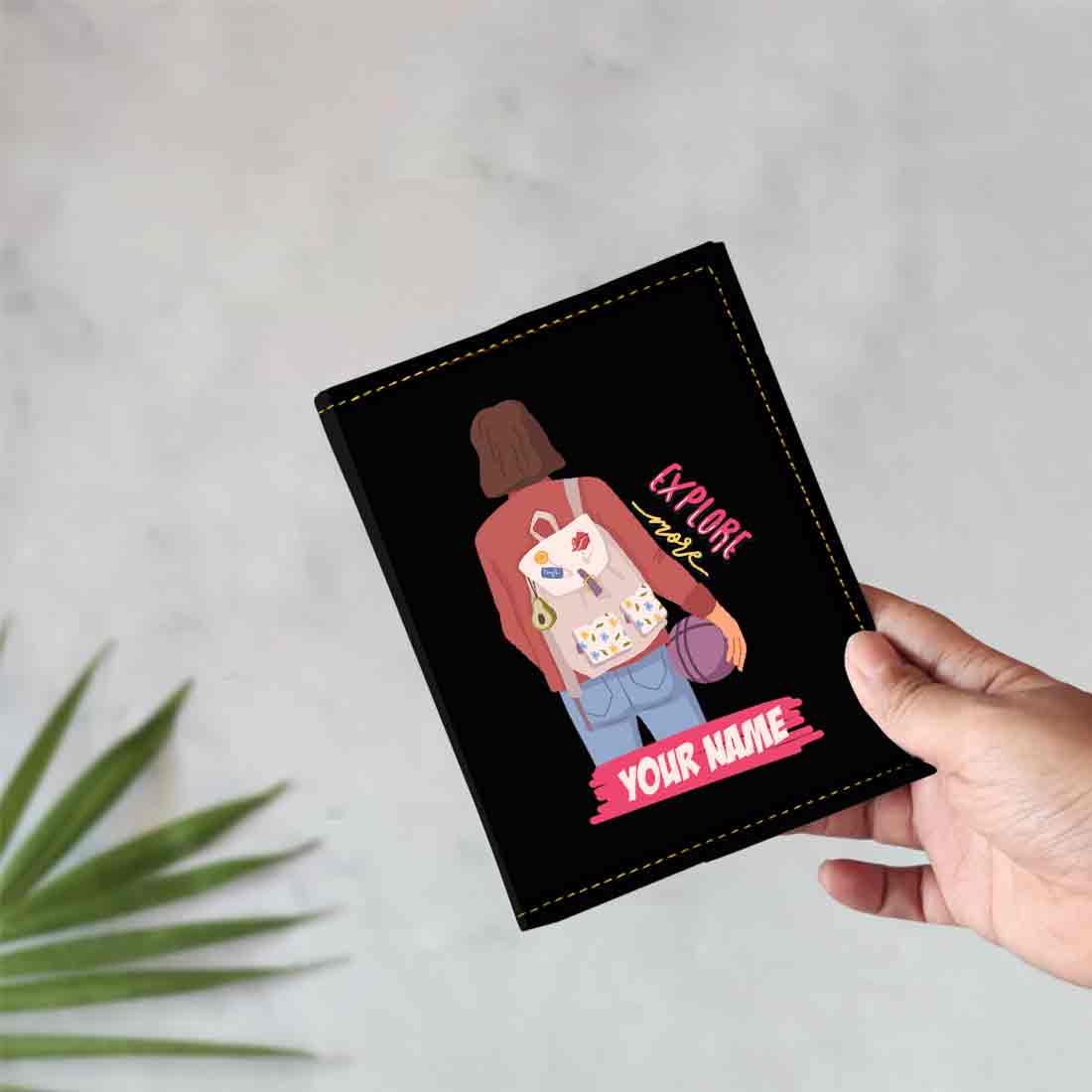 Passport Holder Women Faux Leather Custom Covers for Passports-Just Going - Image 19