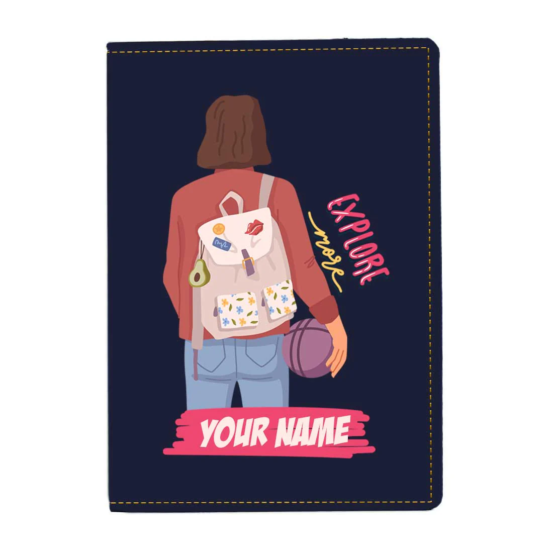 Passport Holder Women Faux Leather Custom Covers for Passports-Just Going - Image 20