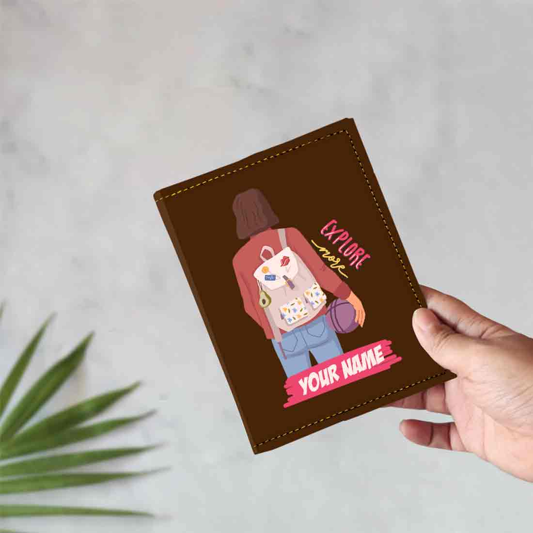 Passport Holder Women Faux Leather Custom Covers for Passports-Just Going - Image 25