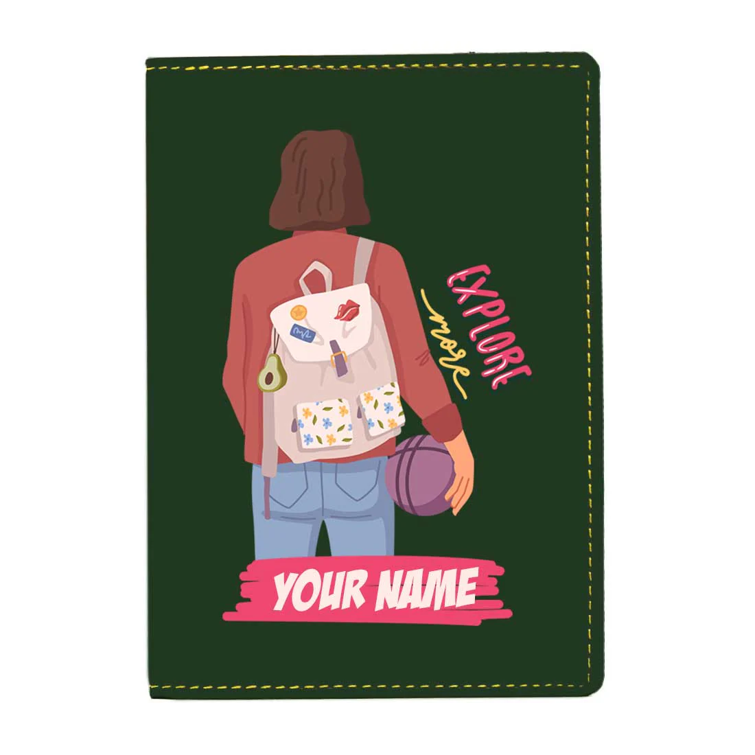 Passport Holder Women Faux Leather Custom Covers for Passports-Just Going - Image 27
