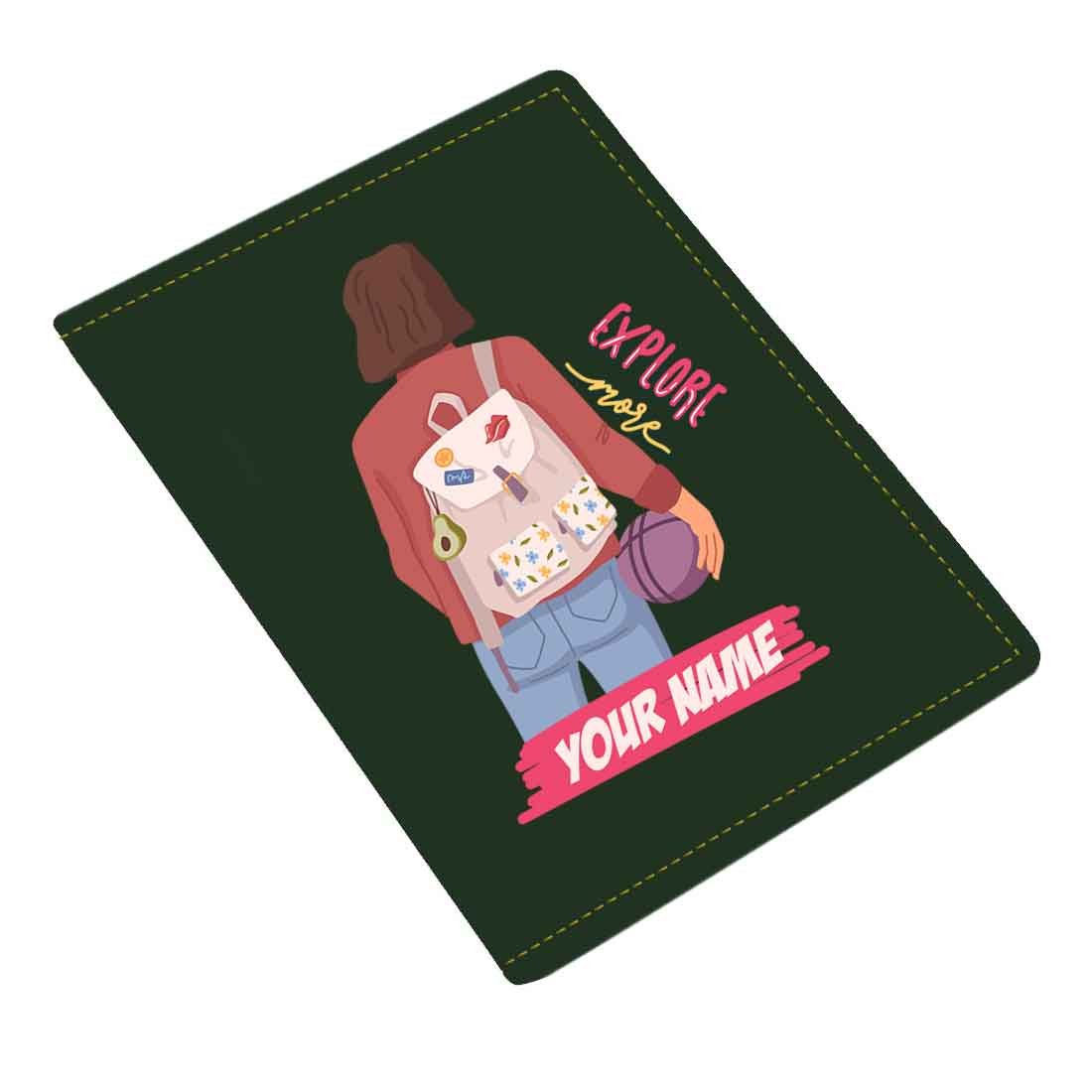Passport Holder Women Faux Leather Custom Covers for Passports-Just Going - Image 28