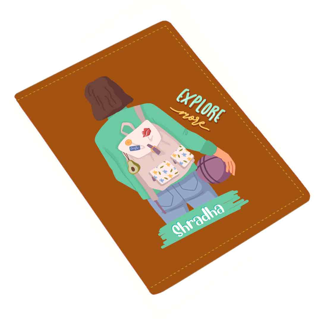 Passport Holder Women Faux Leather Custom Covers for Passports-Just Going - Image 40