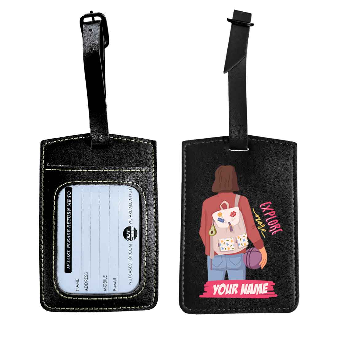 Passport Holder Women Faux Leather Custom Covers for Passports-Just Going - Image 43