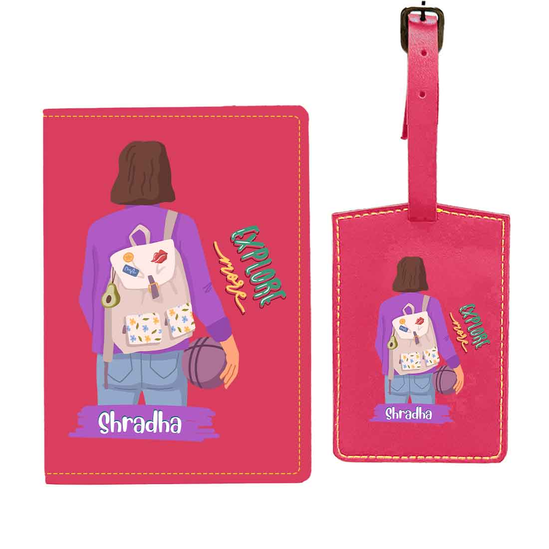 Passport Holder Women Faux Leather Custom Covers for Passports-Just Going - Image 53