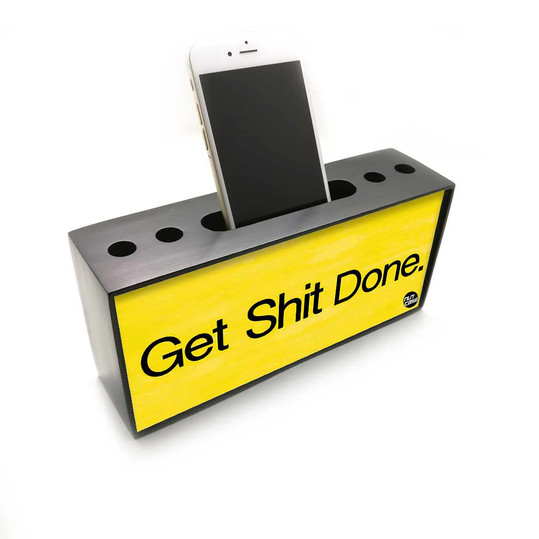Pen Mobile Stand Holder Desk Organizer - Get Shit Done - Image 2