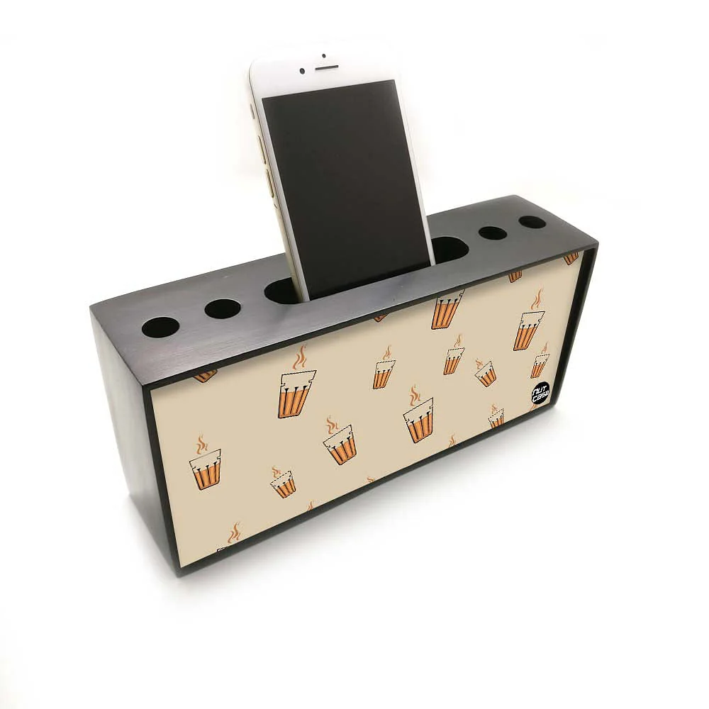 Pen Mobile Stand Holder Desk Organizer - Eak Cup chai - Image 2