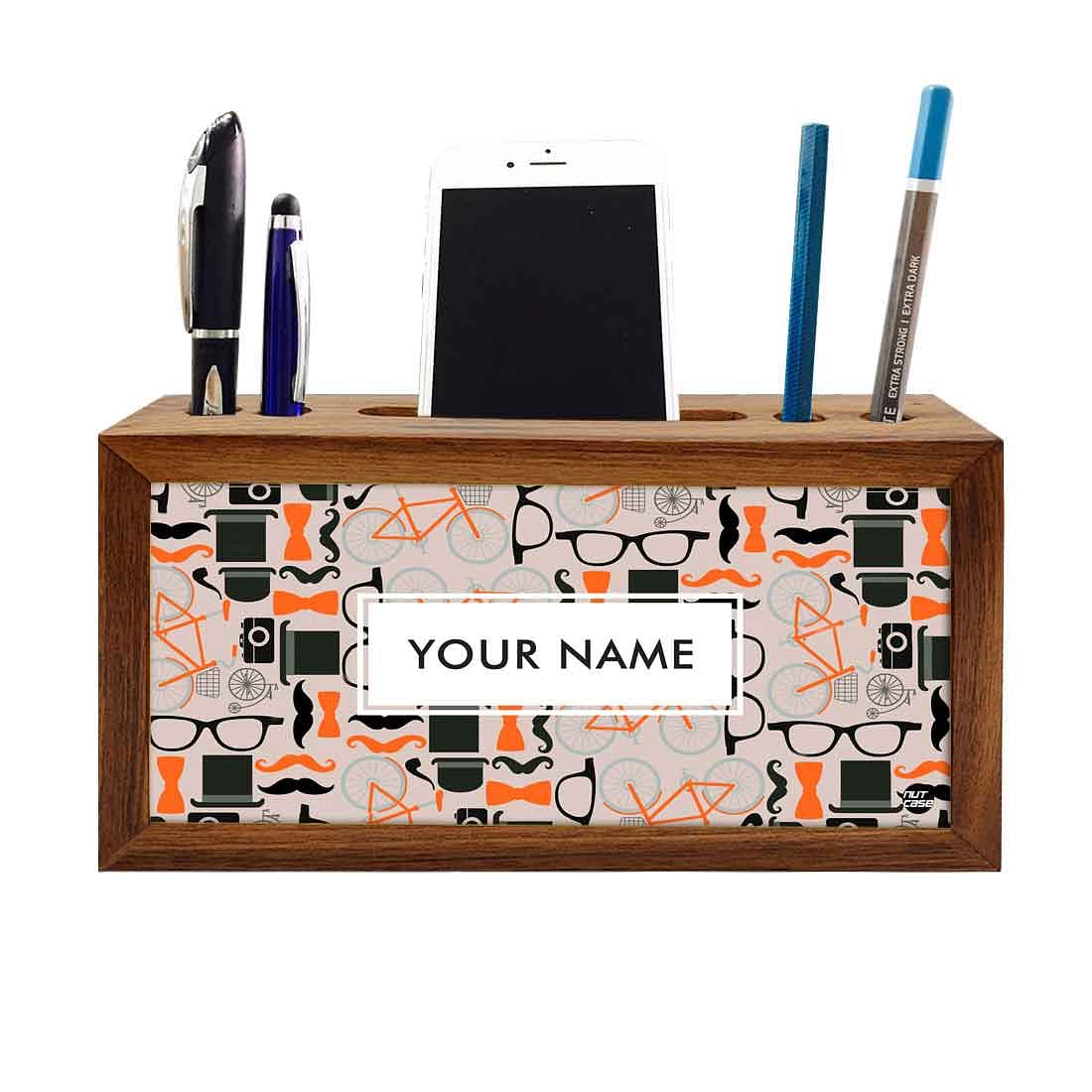personalised desk organiser - Hipster Attitude