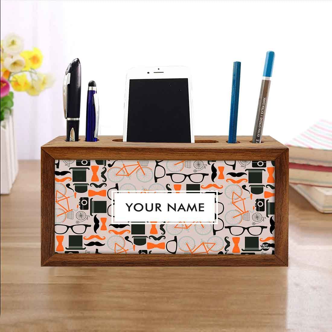 personalised desk organiser - Hipster Attitude - Image 4