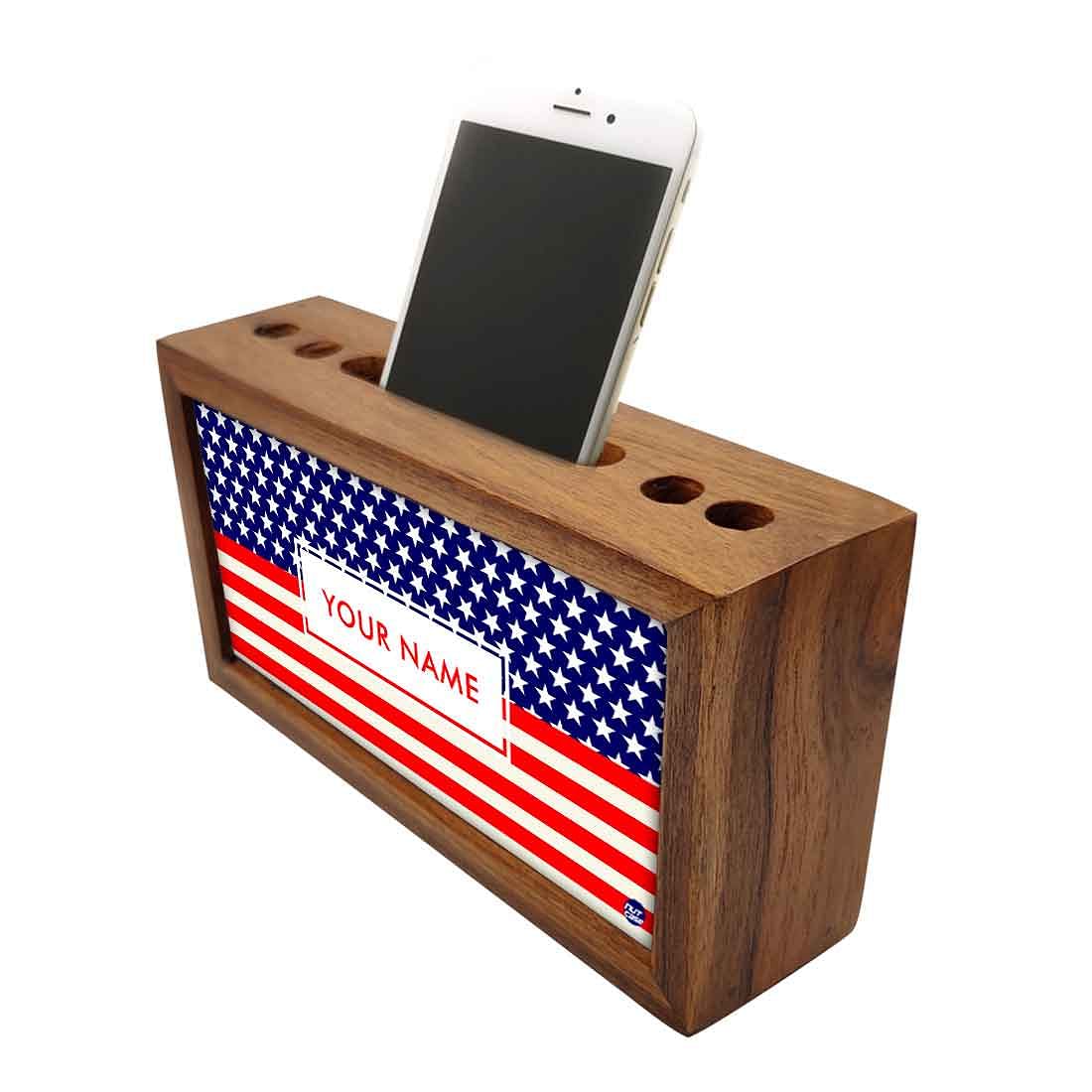 Custom Wooden organizer for desk - Shining Stars - Image 3