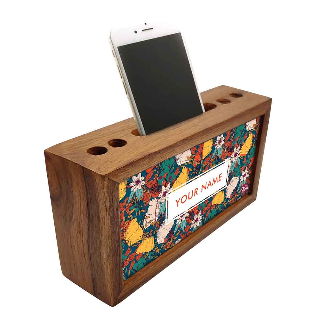 Personalized Wooden Desk Organizer - Elegance - Image 2