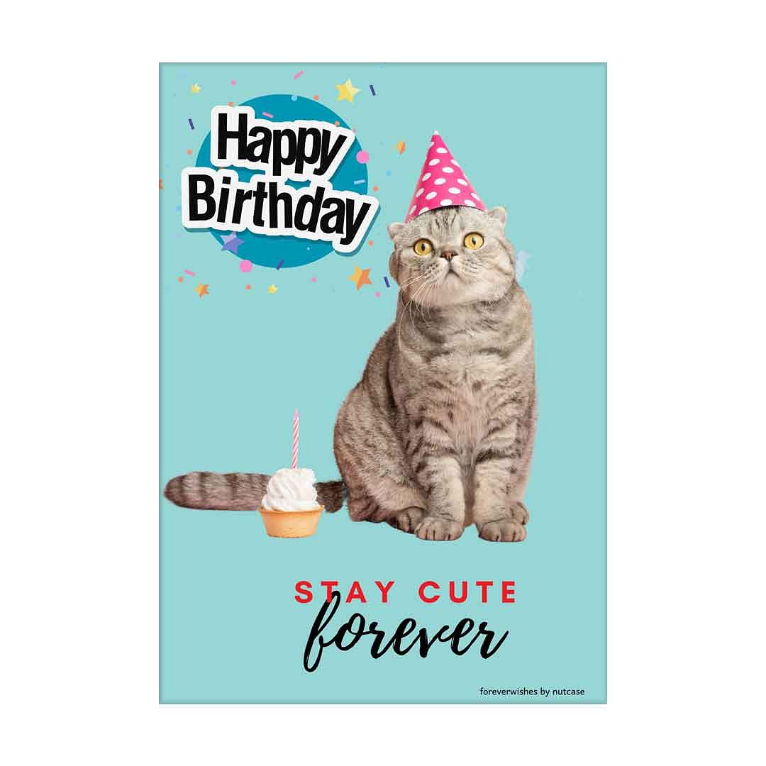 Personalized Birthday Greetings Cards for Friends - Forever 0002
