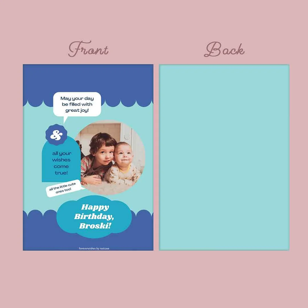 Personalized Birthday Cards for Him - Brother 0009 - Image 3