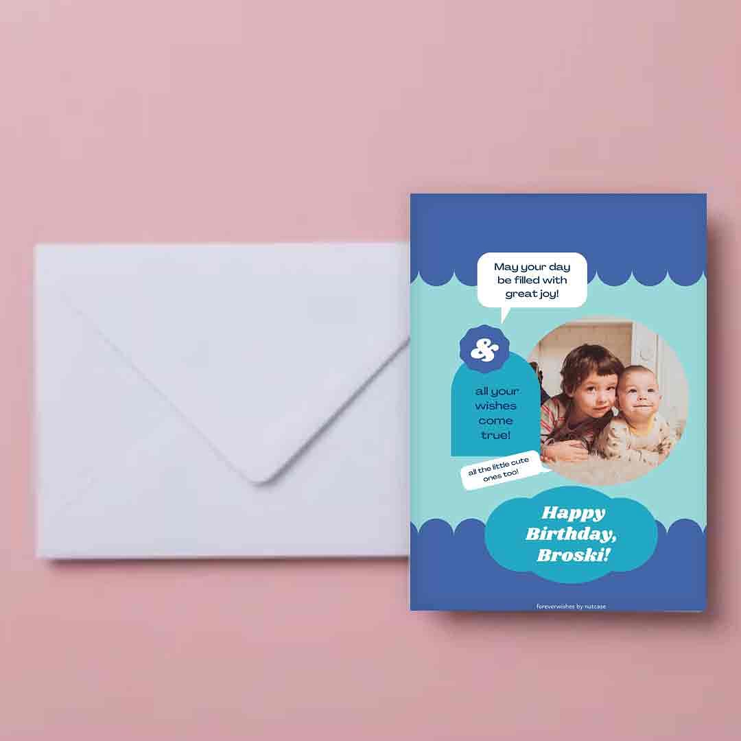 Personalized Birthday Cards for Him - Brother 0009 - Image 4