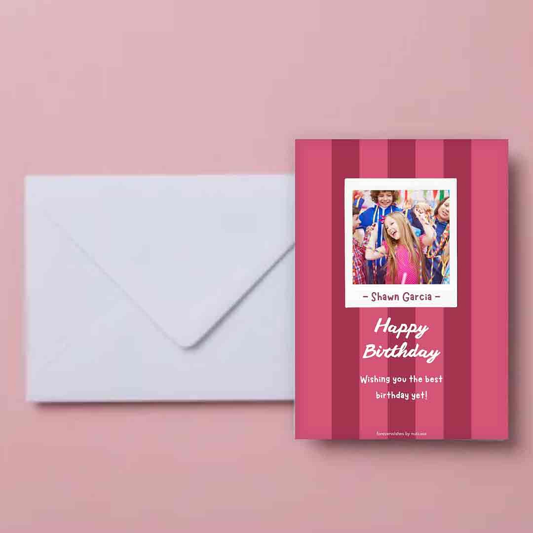Personalised Greeting Cards Online for Birthday Gift - Best Friend 0010 - Image 4