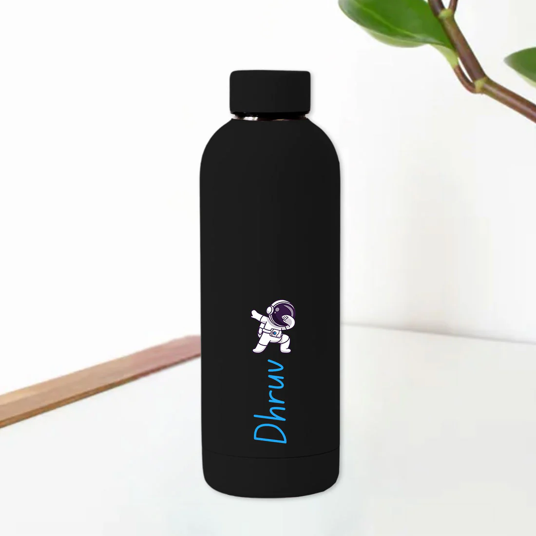 Personalised Childrens Bottles with Name-Double Insulated Bottle for Travel, Shool, Home BPA Free, Leakproof - Astronaut Design - Image 13