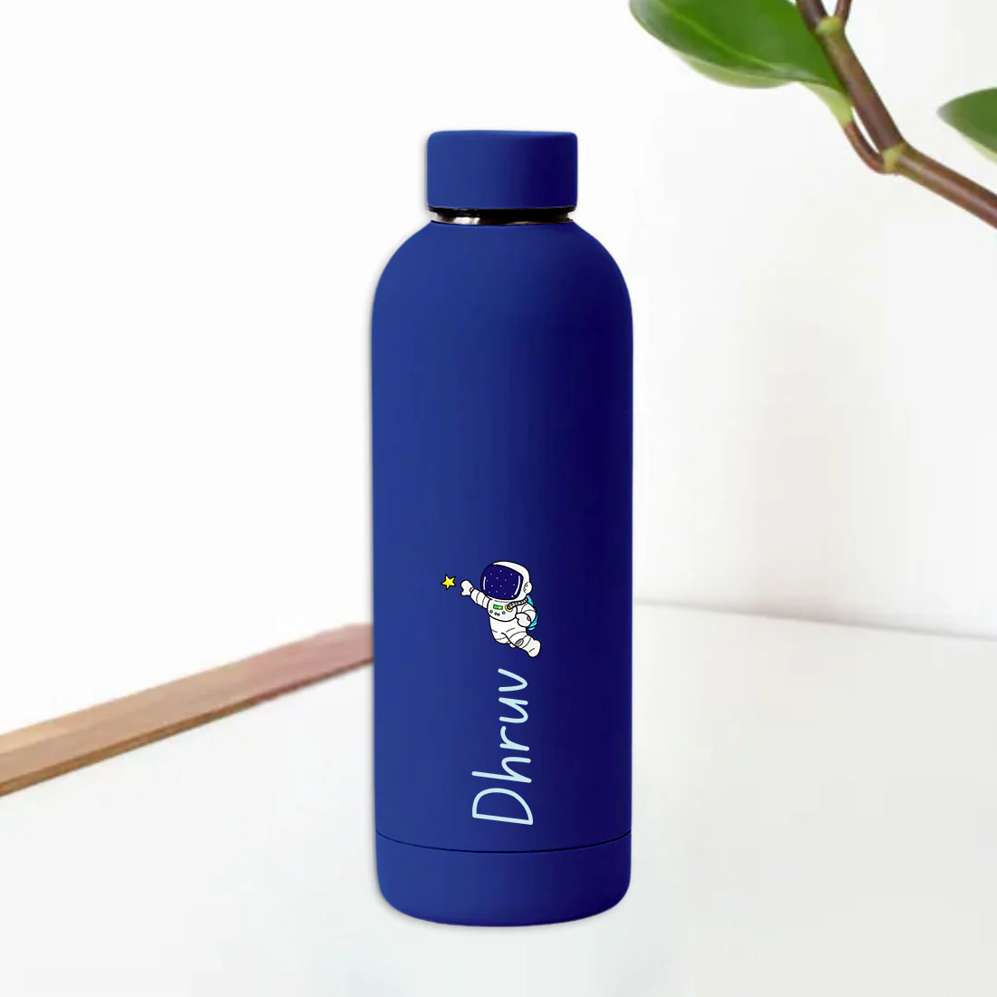 Personalised Childrens Bottles with Name-Double Insulated Bottle for Travel, Shool, Home BPA Free, Leakproof - Astronaut Design - Image 17