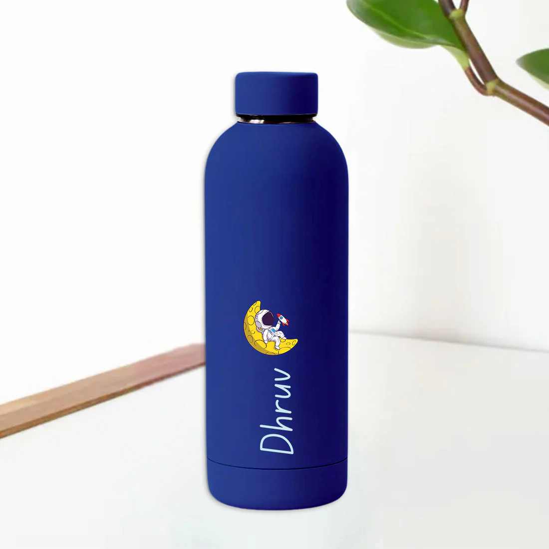 Personalised Childrens Bottles with Name-Double Insulated Bottle for Travel, Shool, Home BPA Free, Leakproof - Astronaut Design - Image 22