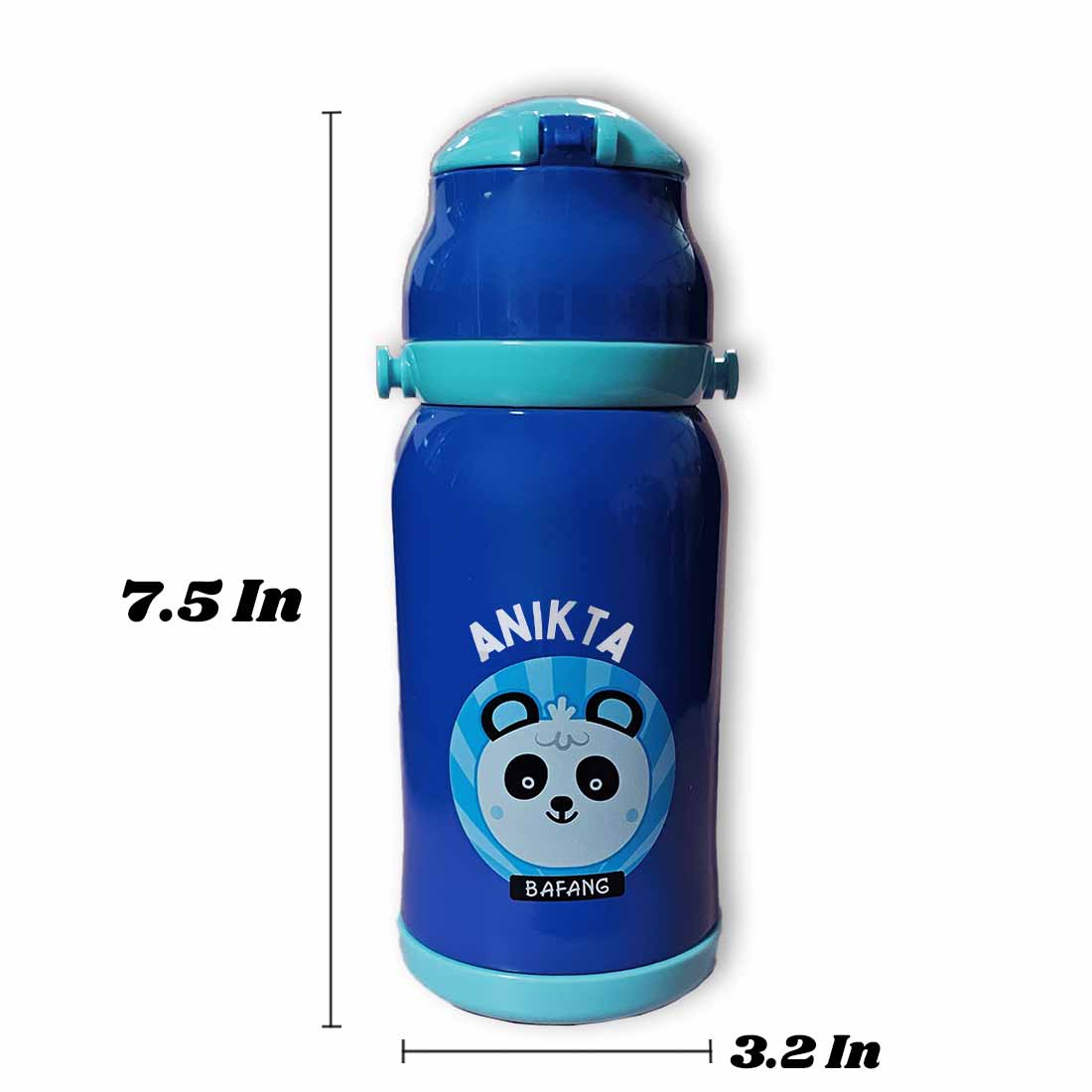 Personalised Childs Water Bottle with Name Printed Sipper Bottle for Kids - Image 8