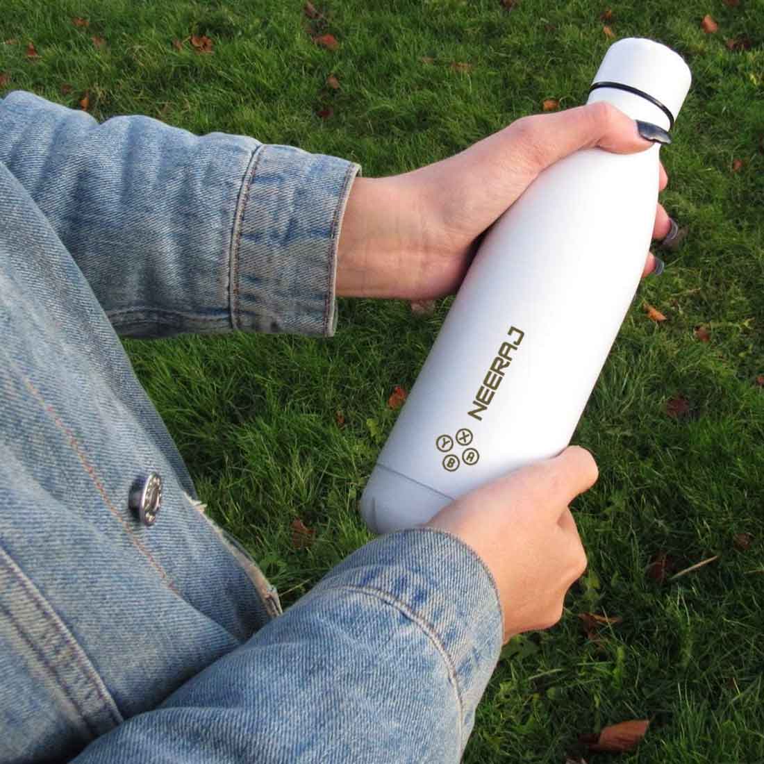 Personalised Drink Bottles Leak Proof Double Insulated Bottle for Office Use 500 ml - Image 3