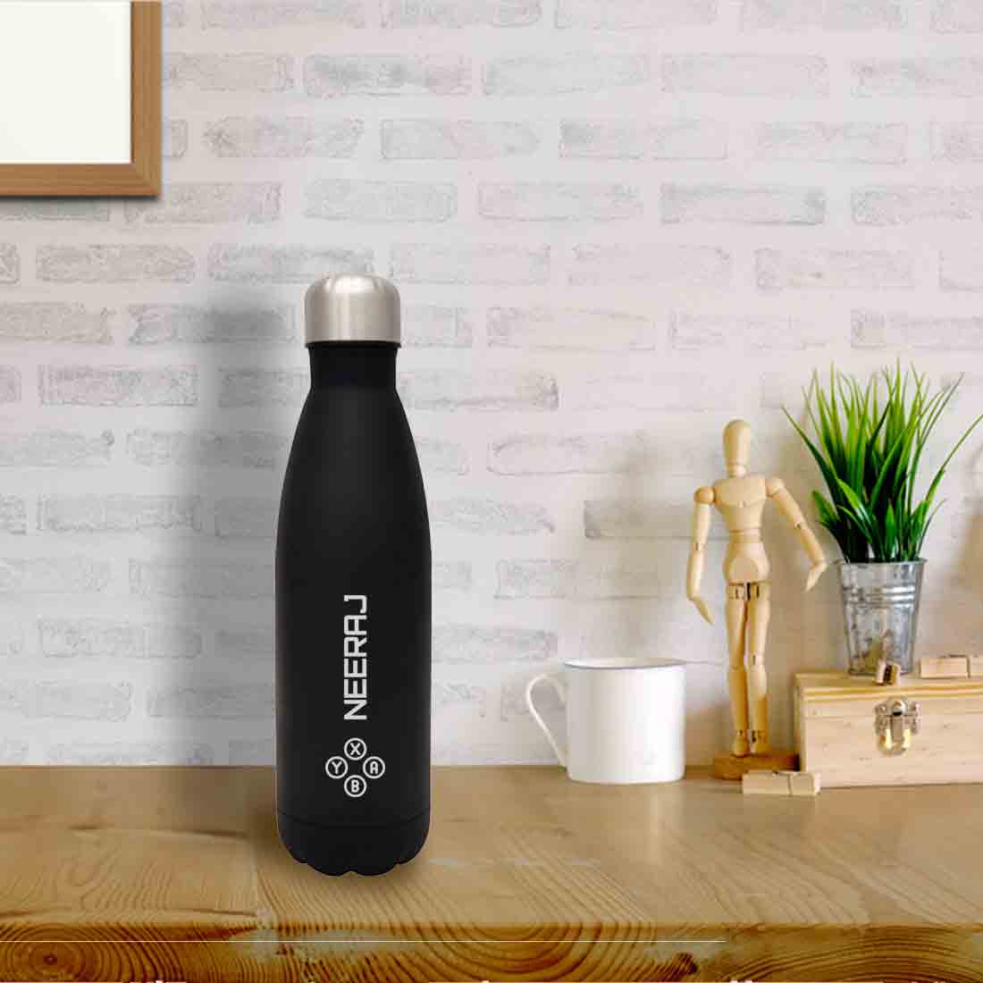 Personalised Drink Bottles Leak Proof Double Insulated Bottle for Office Use 500 ml - Image 7
