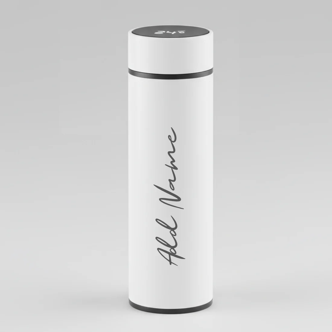Personalised Flasks Engraved Stainless Steel Temperature Bottle for Tea - Full Name - Image 10
