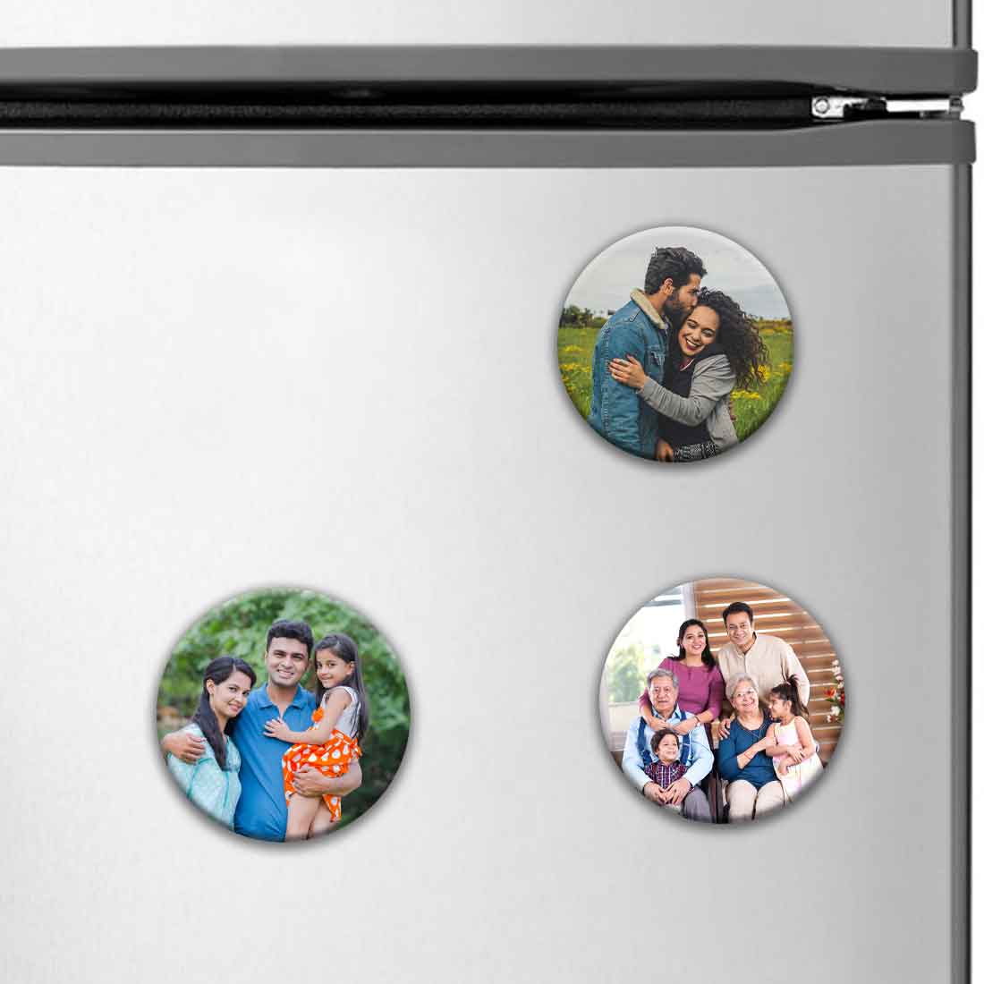 Personalised Fridge Magnets Photo Magnets for Fridge-7.5 cm - Image 11