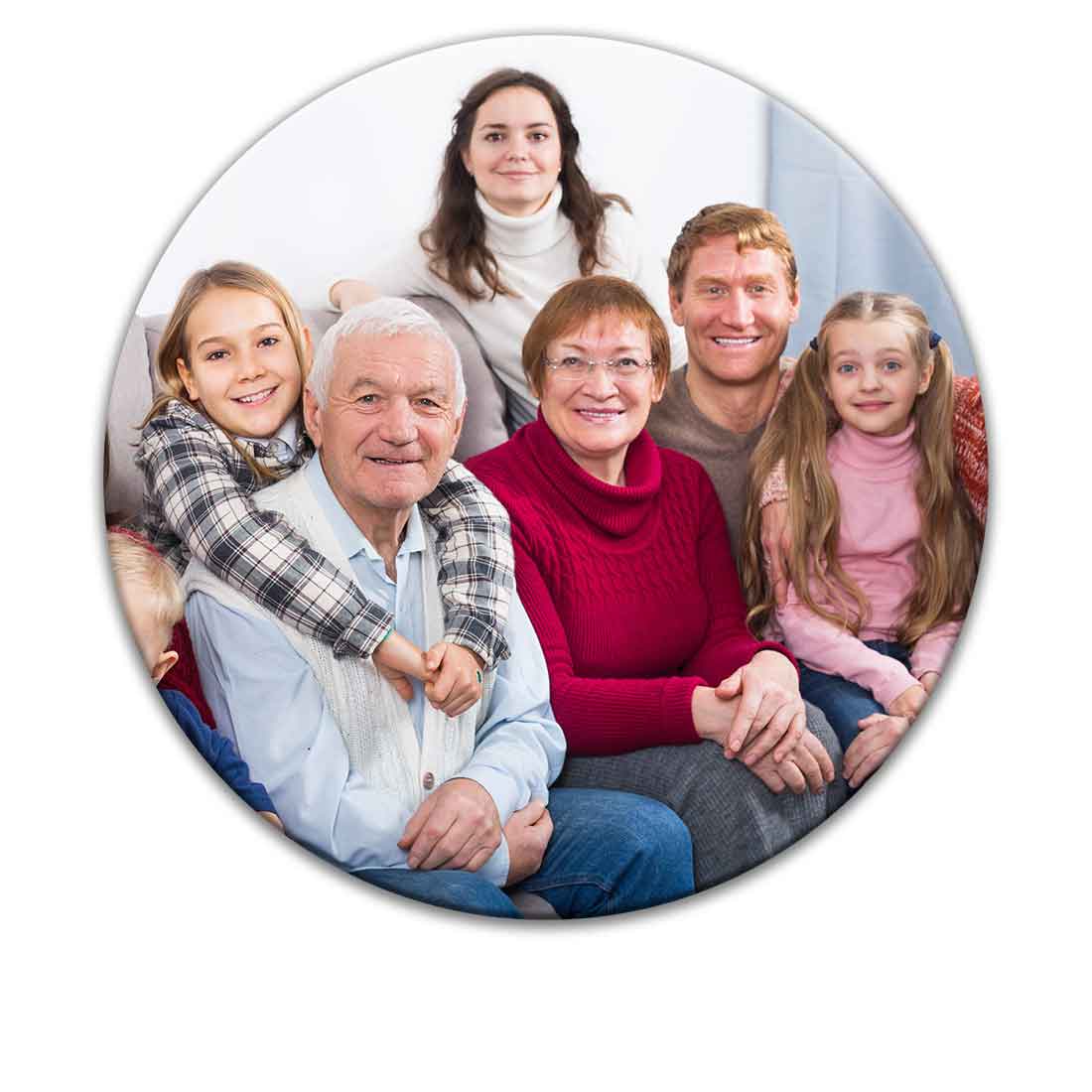 Personalised Fridge Magnets Photo Magnets for Fridge-7.5 cm - Image 12