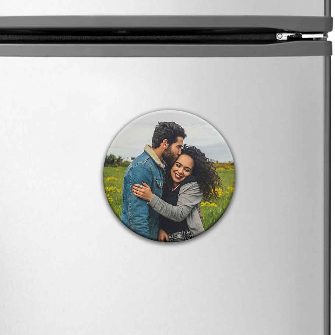 Personalised Fridge Magnets Photo Magnets for Fridge-7.5 cm - Image 4