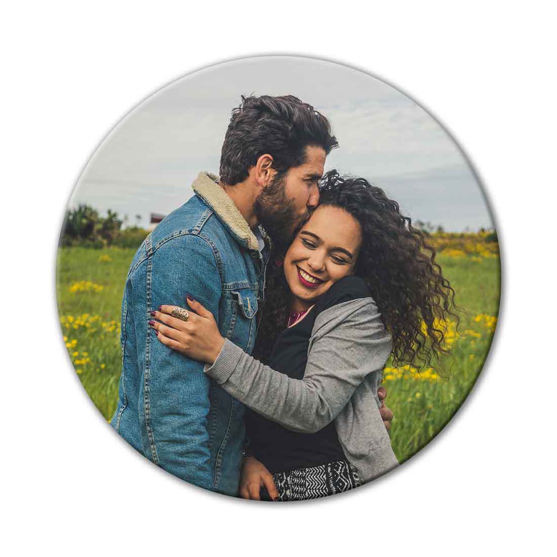 Personalised Fridge Magnets Photo Magnets for Fridge-7.5 cm - Image 6