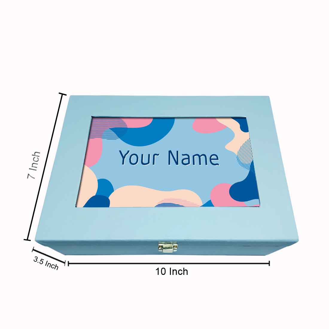 Decorative Personalised Jewellery Box for Gifting Women Girlfriend Add Your Name - Image 8