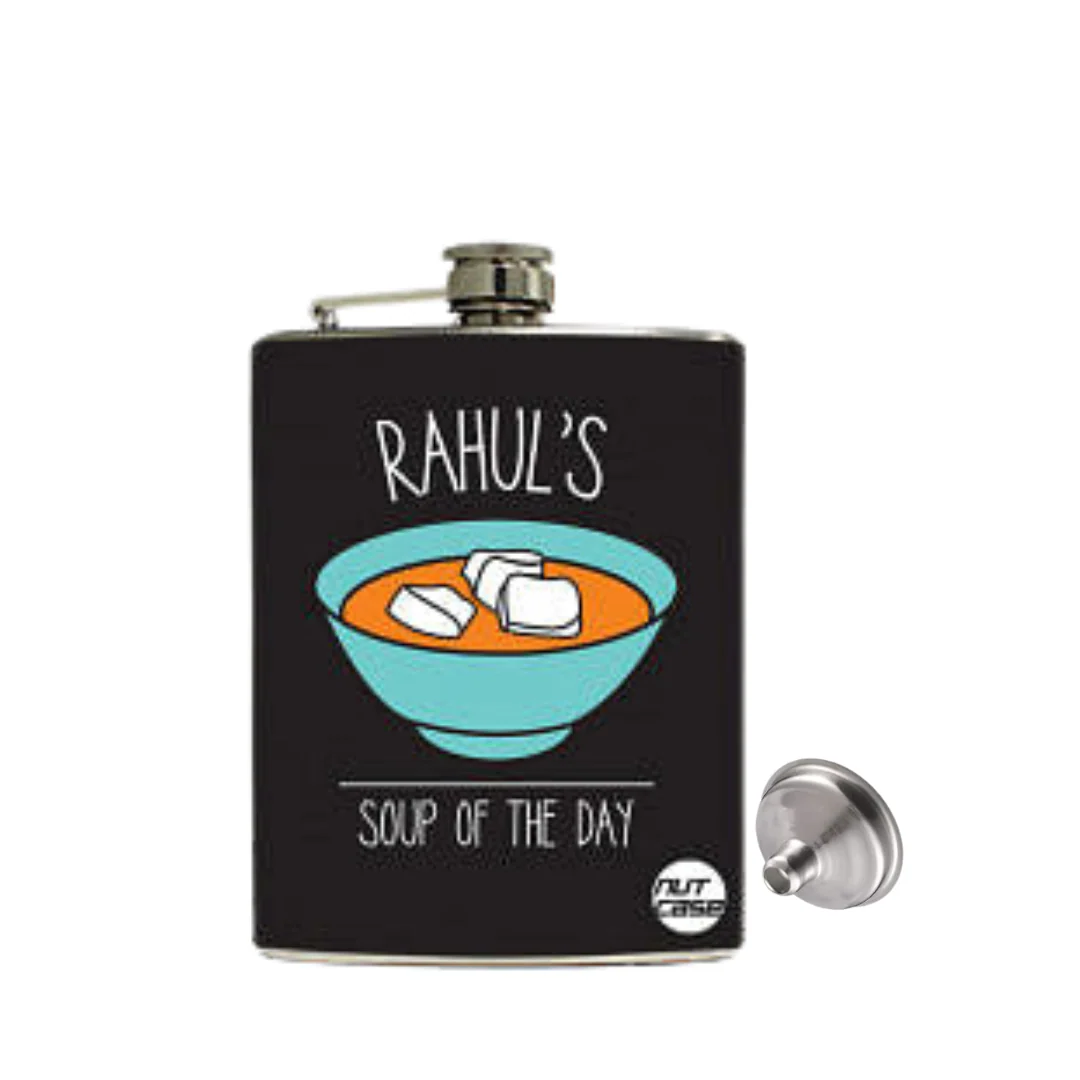 Nice Personalized Hip Flask - Add Your Name - Image 3