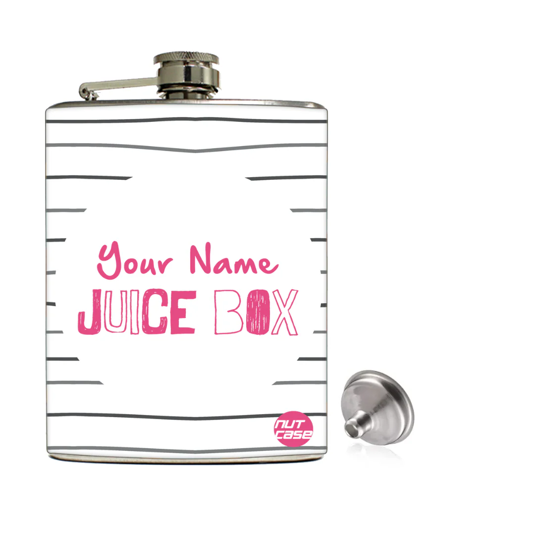 New Personalized Hip Flask - Add Your Name - Image 3