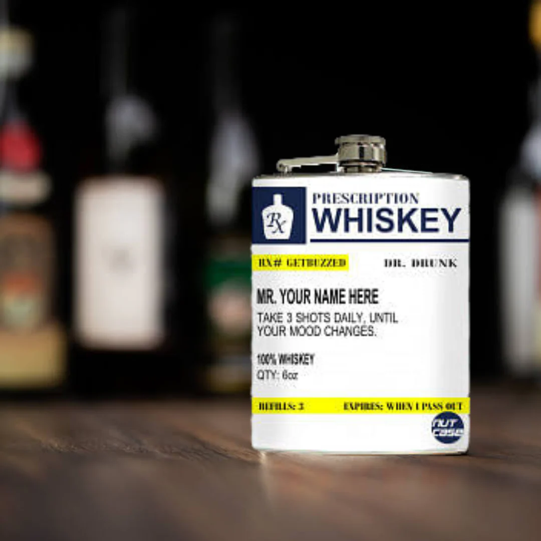 Nice Personalized Hip Flask - Add Your Name - Image 4
