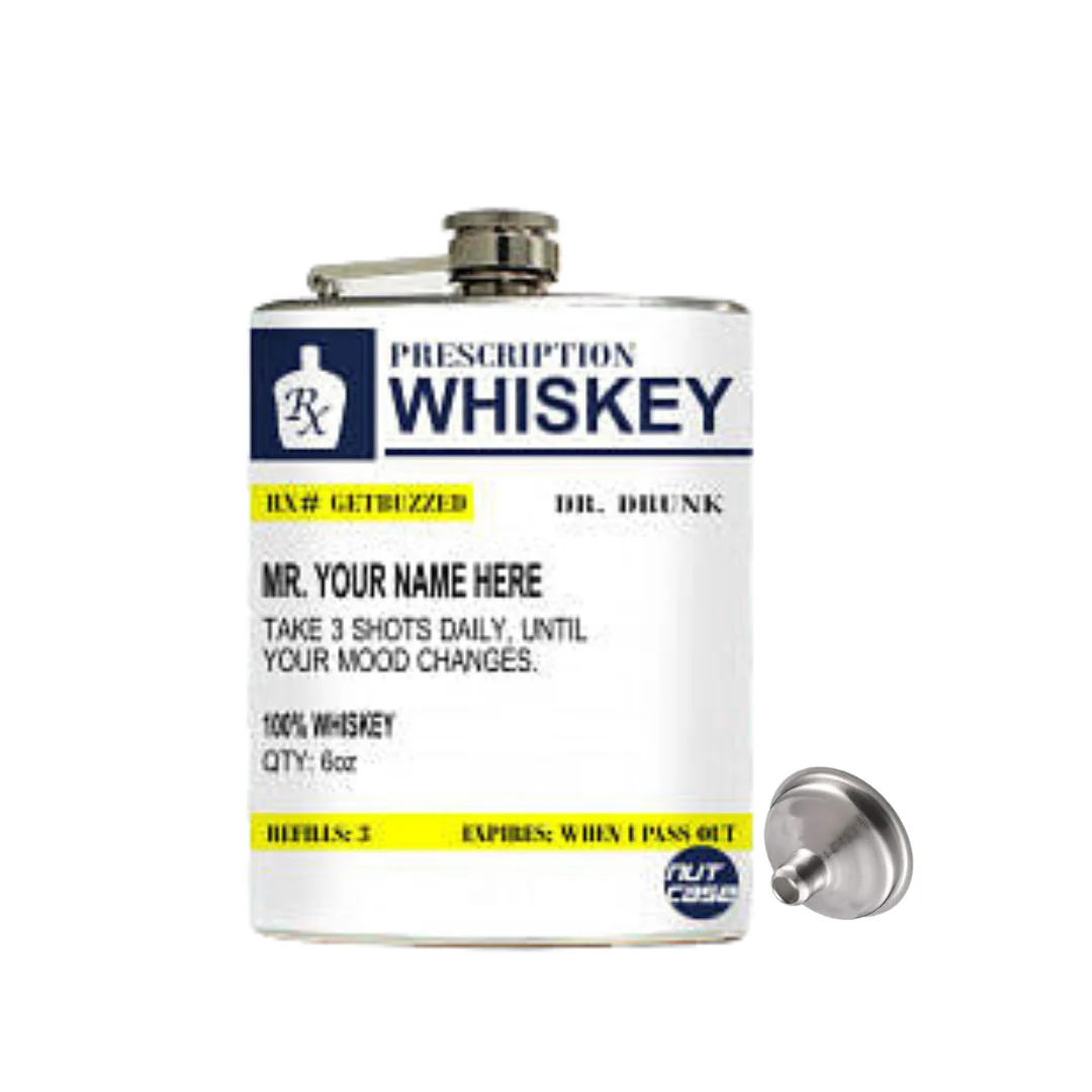 Nice Personalized Hip Flask - Add Your Name - Image 6