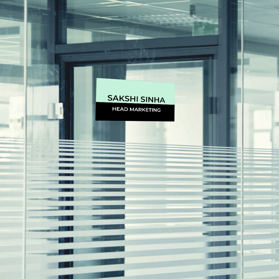 Personalised Office Name Board Design for Corporate Offices - Marketing - Image 3