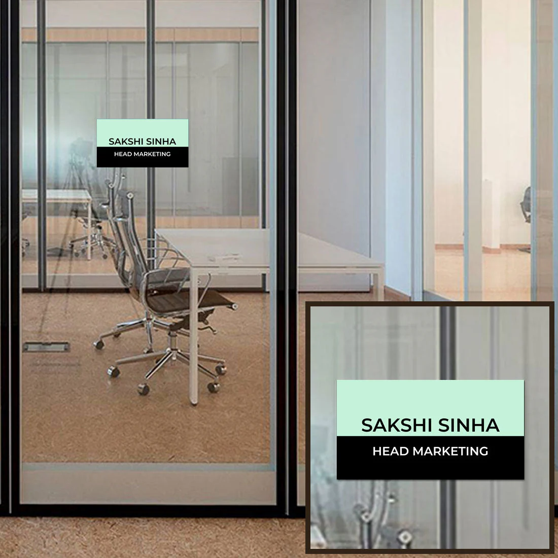 Personalised Office Name Board Design for Corporate Offices - Marketing - Image 5