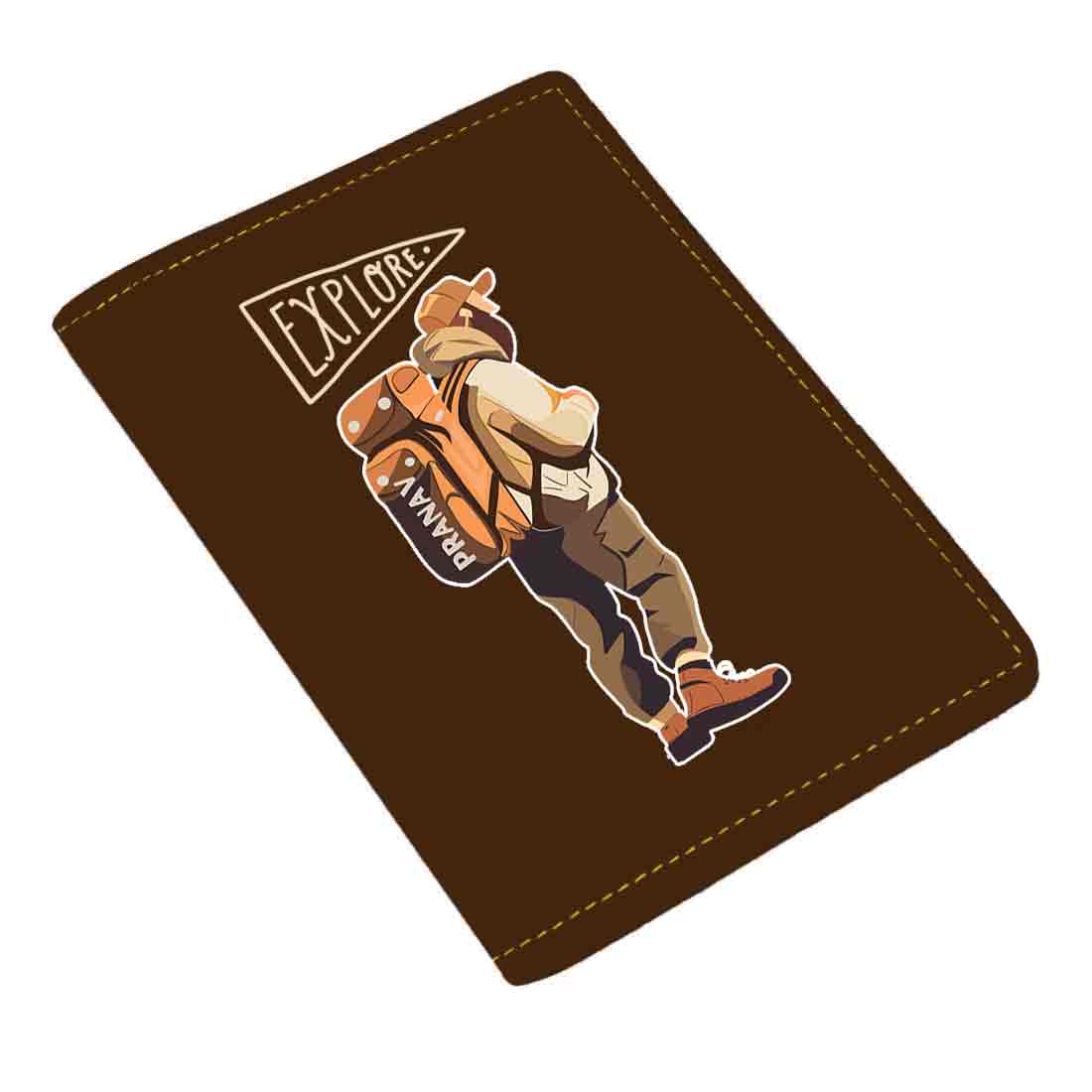 Personalised Passport Case PU Leather Custom Covers for Passports-Explore - Image 15