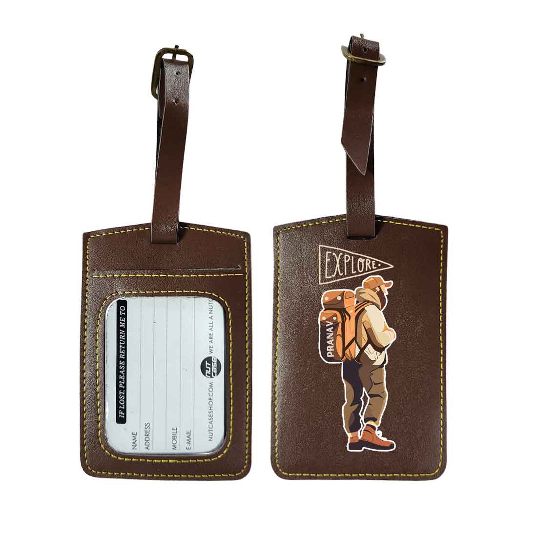 Personalised Passport Case PU Leather Custom Covers for Passports-Explore - Image 33