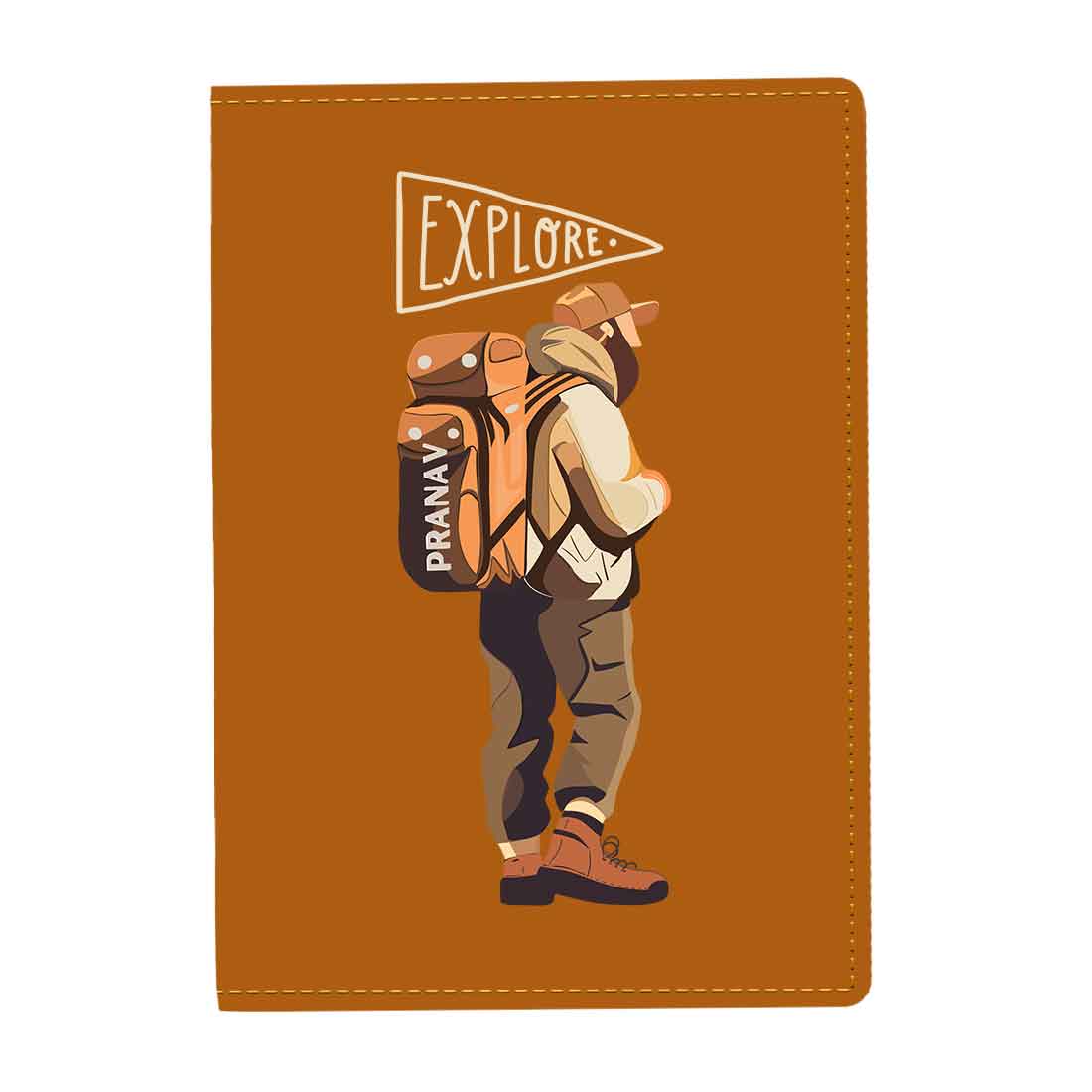 Personalised Passport Case PU Leather Custom Covers for Passports-Explore - Image 7