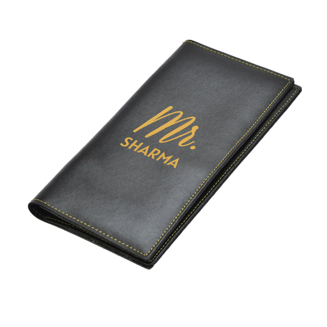 Personalised Travel Document Wallet Passport Cover for Couple MR - Anniversary Gift - Image 3