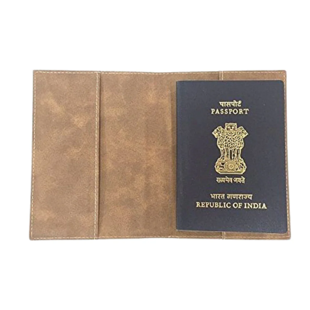 Classic Customized Passport Holder - Pink Heart With Strips - Image 3